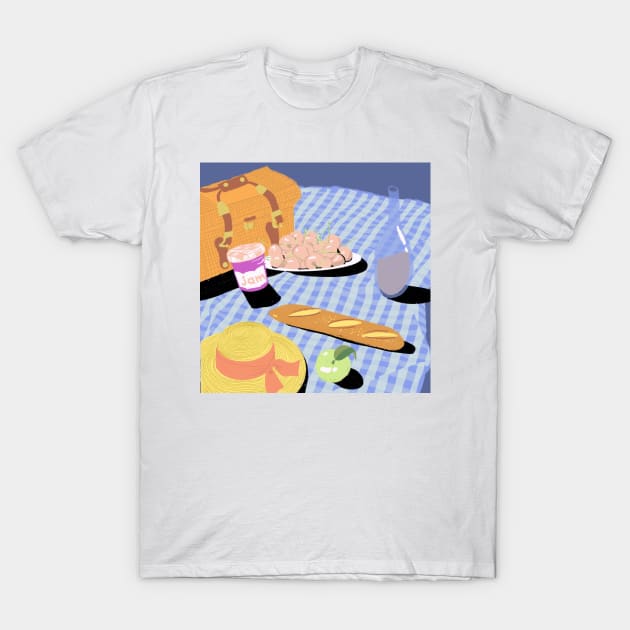 summer picnic T-Shirt by fruitspoon.art